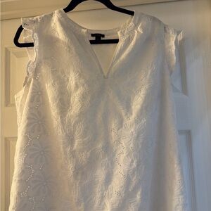 Elegant White Lace Blouse